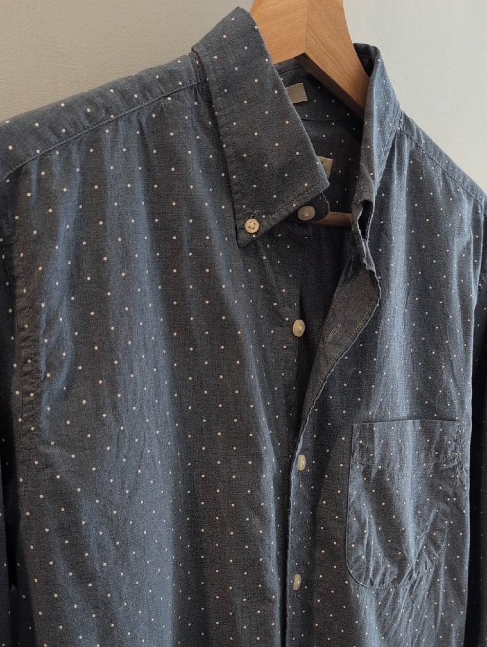 J. Crew Men's Small Secret Wash Classic Fit Long Sleeve Shirt Style #BN126 - Picture 5 of 13